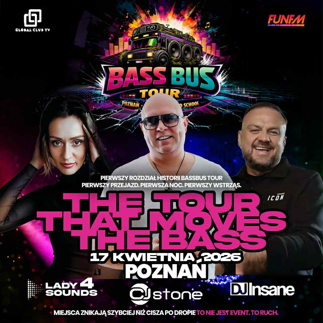 BassBus — mobilna trasa, która zmienia imprezowanie w podróż basu