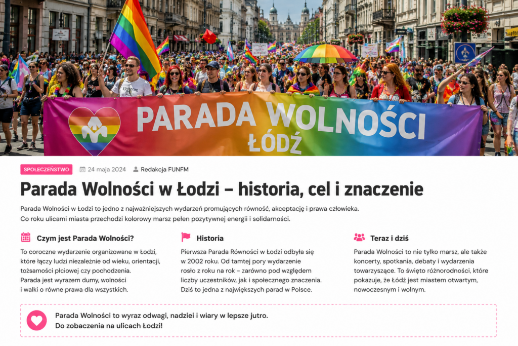 Parada Wolności w Łodzi. Jak techno opanowało Piotrkowską i stworzyło legendę