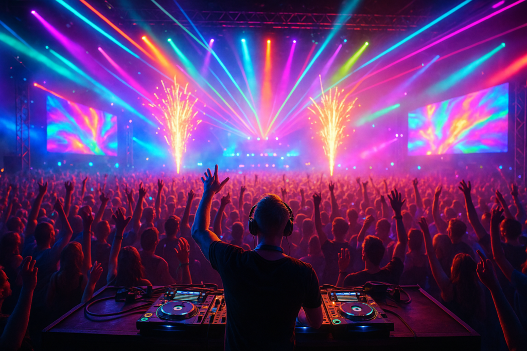 Niesamowite ciekawostki ze świata EDM: od rave’ów do streamingów